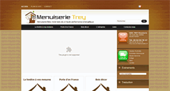 Desktop Screenshot of menuiserietrey.com